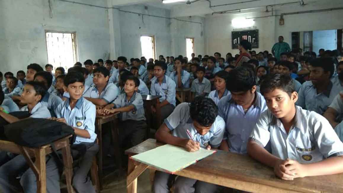 Mental Health Mass Awareness Programme at Ratneswar High School