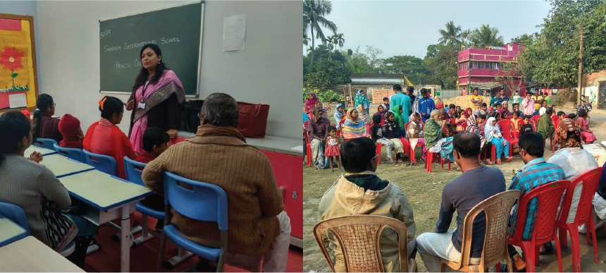 Community Awareness Programme at Khodar Bazar Madhyapara Megastar Club